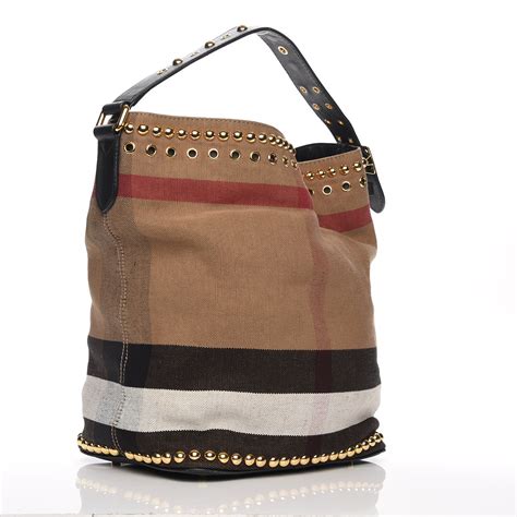 burberry canvastasche|Check E.